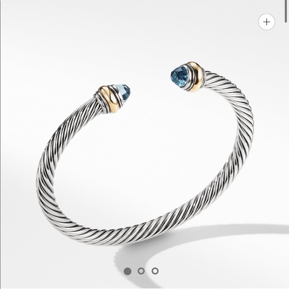 David Yurman Cable Bracelet (14K Gold, 5mm)